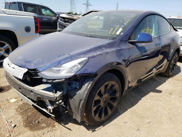 Photo 2 from auction – 2022 TESLA MODEL Y with VIN 7SAYGDEE9NF387430