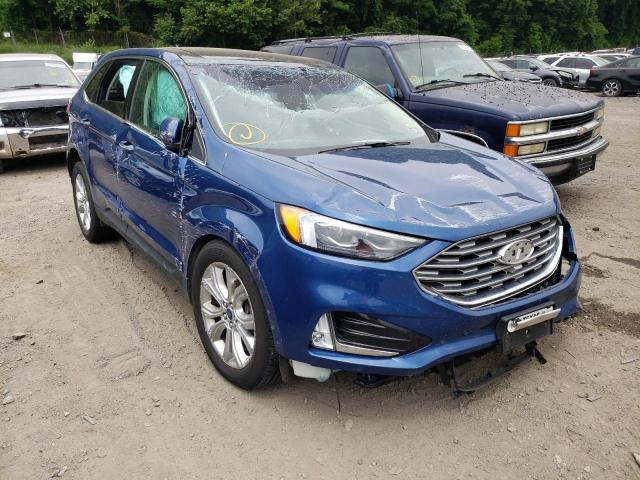 FORD EDGE TITAN 2020 with VIN 2FMPK3K92LBA45493 - Photo from auction