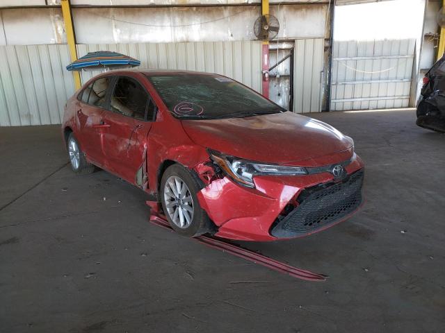 TOYOTA COROLLA LE 2020 with VIN 5YFHPRAE7LP140392 - Photo from auction