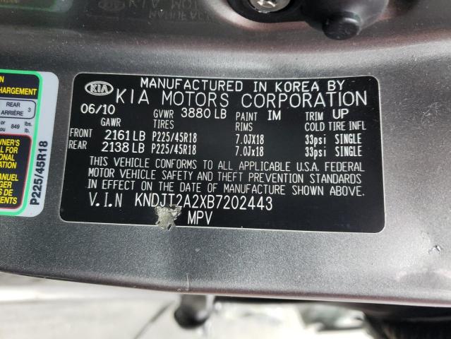Photo 10 from auction – 2011 KIA SOUL + with VIN KNDJT2A2XB7202443