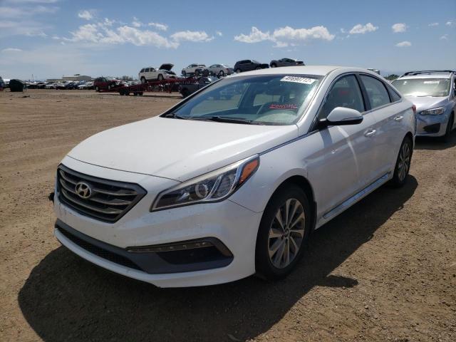 Photo 2 from auction – 2016 HYUNDAI SONATA SPO with VIN 5NPE34AF0GH264954