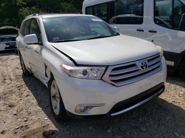 TOYOTA HIGHLANDER 2012 with VIN 5TDDK3EHXCS120532 - Photo from auction