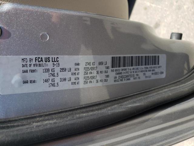 Photo 10 from auction – 2019 DODGE GRAND CARA with VIN 2C4RDGCG0KR753193