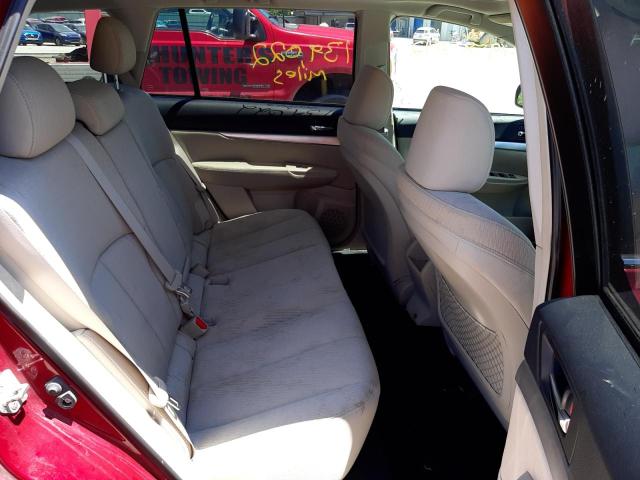 Photo 6 from auction – 2011 SUBARU OUTBACK 2. with VIN 4S4BRBGC1B3314988
