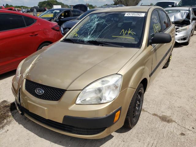 Photo 2 from auction – 2009 KIA RIO BASE with VIN KNADE223196448003