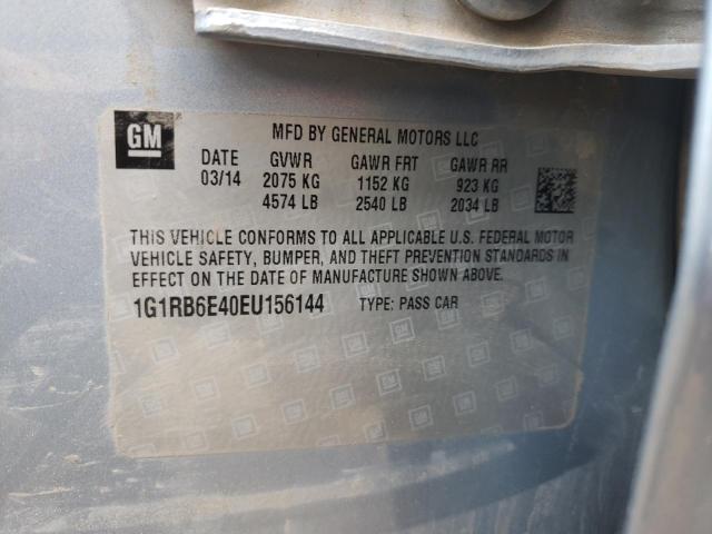 Photo 10 from auction – 2014 CHEVROLET VOLT with VIN 1G1RB6E40EU156144