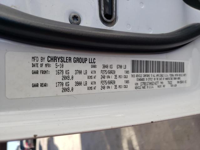 Photo 10 from auction – 2010 DODGE RAM 1500 with VIN 1D7RB1GT0AS214277