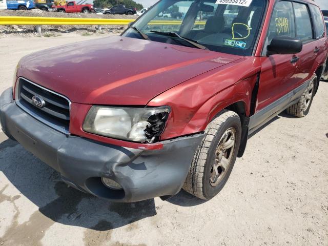 Photo 9 from auction – 2004 SUBARU FORESTER 2 with VIN JF1SG63654H755410