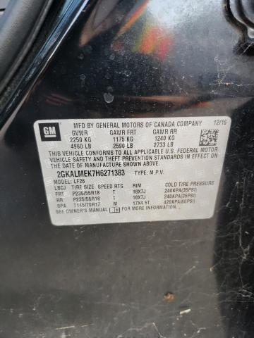Photo 10 from auction – 2017 GMC TERRAIN SL with VIN 2GKALMEK7H6271383