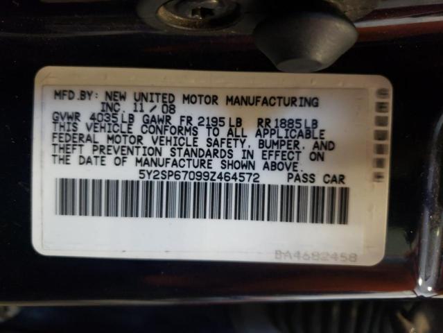 Photo 10 from auction – 2009 PONTIAC VIBE with VIN 5Y2SP67099Z464572