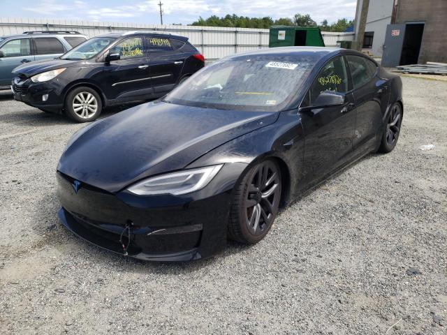 Photo 2 from auction – 2021 TESLA MODEL S with VIN 5YJSA1E64MF434082