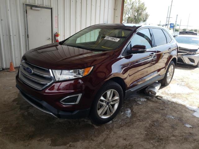 Photo 2 from auction – 2017 FORD EDGE SEL with VIN 2FMPK3J9XHBB34589