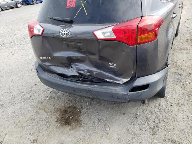 Photo 9 from auction – 2014 TOYOTA RAV4 XLE with VIN 2T3RFREV0EW127297