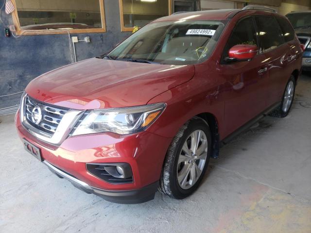 Photo 2 from auction – 2018 NISSAN PATHFINDER with VIN 5N1DR2MM1JC613112