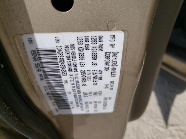Photo 10 from auction – 2004 DODGE GRAND CARA with VIN 1D4GP24R24B546553