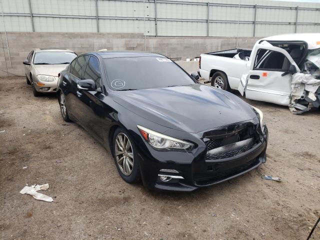 INFINITI Q50 BASE 2015 with VIN JN1BV7APXFM339741 - Photo from auction