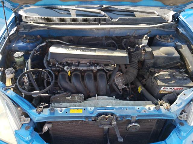 Photo 7 from auction – 2007 TOYOTA COROLLA MA with VIN 2T1KR32E47C685113