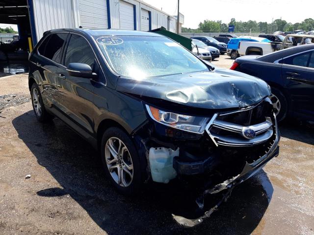 FORD EDGE TITAN 2015 with VIN 2FMTK3K9XFBB88761 - Photo from auction