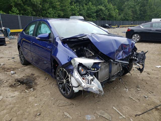 TOYOTA COROLLA L 2015 with VIN 2T1BURHE7FC374590 - Photo from auction