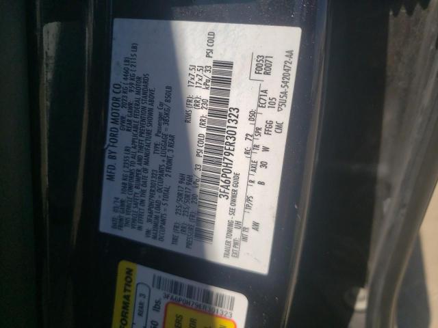 Photo 10 from auction – 2014 FORD FUSION SE with VIN 3FA6P0H79ER301323