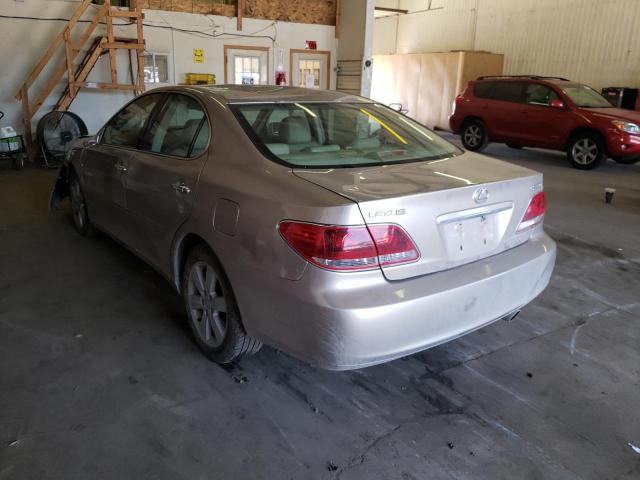 Photo 3 from auction – 2005 LEXUS ES 330 with VIN JTHBA30G555121569