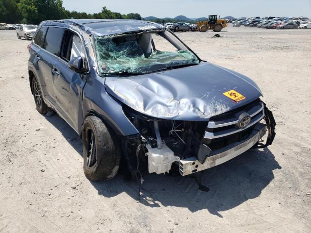 TOYOTA HIGHLANDER 2018 with VIN 5TDJZRFH2JS485199 - Photo from auction