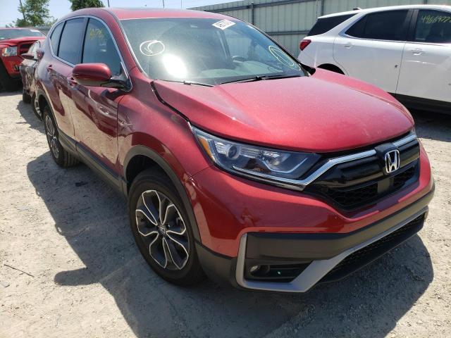 HONDA CR-V EX 2022 with VIN 7FARW2H53NE023058 - Photo from auction
