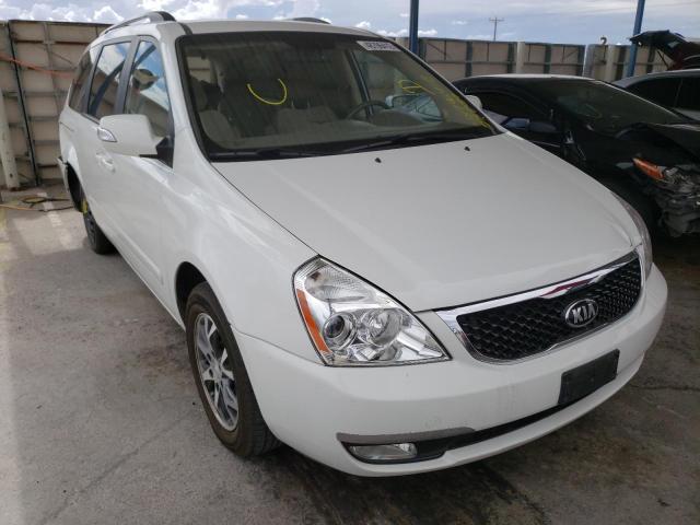 KIA SEDONA LX 2014 with VIN KNDMG4C73E6552013 - Photo from auction