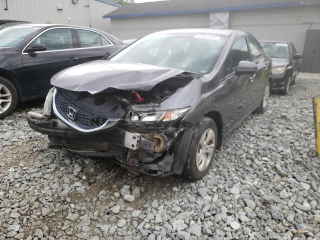 Photo 2 from auction – 2014 HONDA CIVIC LX with VIN 2HGFB2F5XEH541371