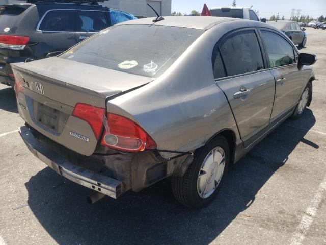 Photo 4 from auction – 2007 HONDA CIVIC HYBR with VIN JHMFA36237S013937