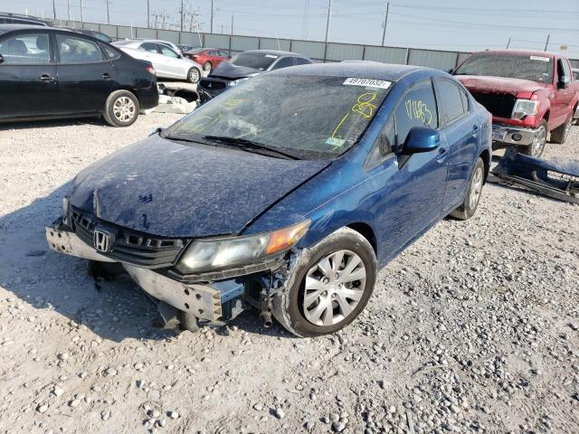 Photo 2 from auction – 2012 HONDA CIVIC LX with VIN 2HGFB2F58CH542032