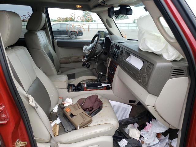 Photo 5 from auction – 2006 JEEP COMMANDER with VIN 1J8HH58N36C280473