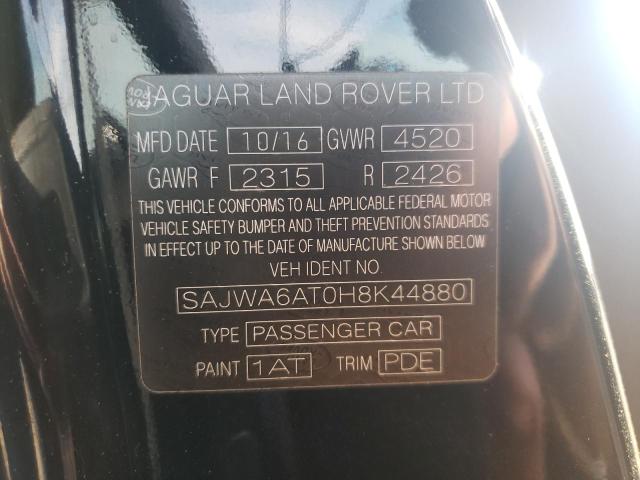 Photo 10 from auction – 2017 JAGUAR F-TYPE with VIN SAJWA6AT0H8K44880