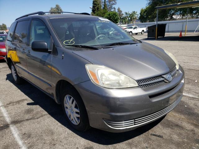 TOYOTA SIENNA CE 2005 with VIN 5TDZA23C75S326114 - Photo from auction
