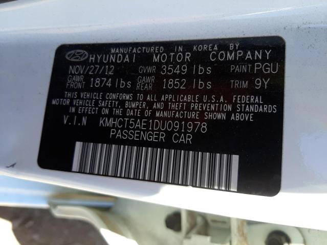 Photo 10 from auction – 2013 HYUNDAI ACCENT GLS with VIN KMHCT5AE1DU091978