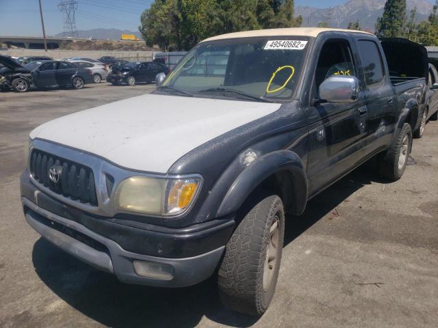 Photo 2 from auction – 2002 TOYOTA TACOMA DOU with VIN 5TEGN92N82Z023462