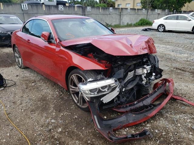 BMW 430I 2017 with VIN WBA4U7C59H5D42762 - Photo from auction