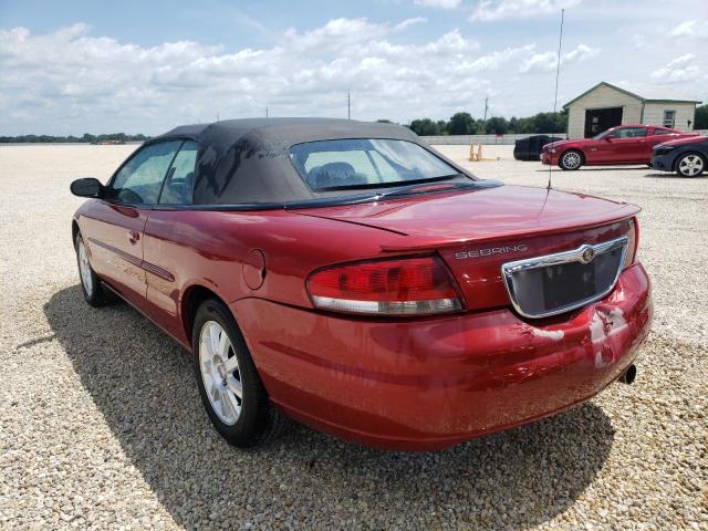 Photo 3 from auction – 2005 CHRYSLER SEBRING GT with VIN 1C3EL75R95N614167