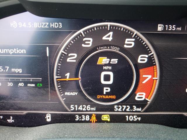 Photo 8 from auction – 2018 AUDI S5 PRESTIG with VIN WAUC4CF58JA052667