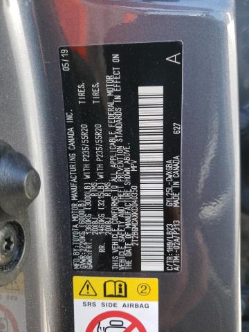 Photo 10 from auction – 2019 LEXUS RX 450H BA with VIN 2T2BGMCAXKC040350