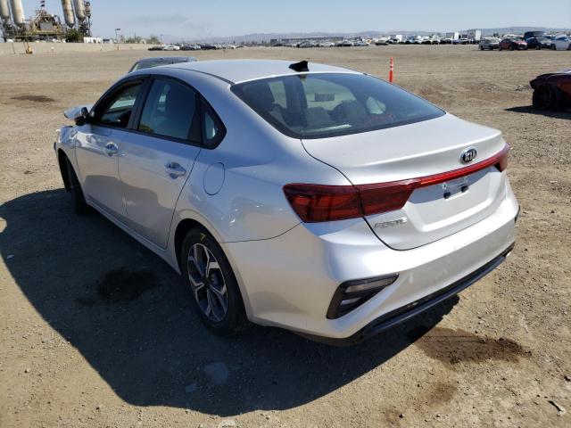 Photo 3 from auction – 2020 KIA FORTE FE with VIN 3KPF24AD8LE151046