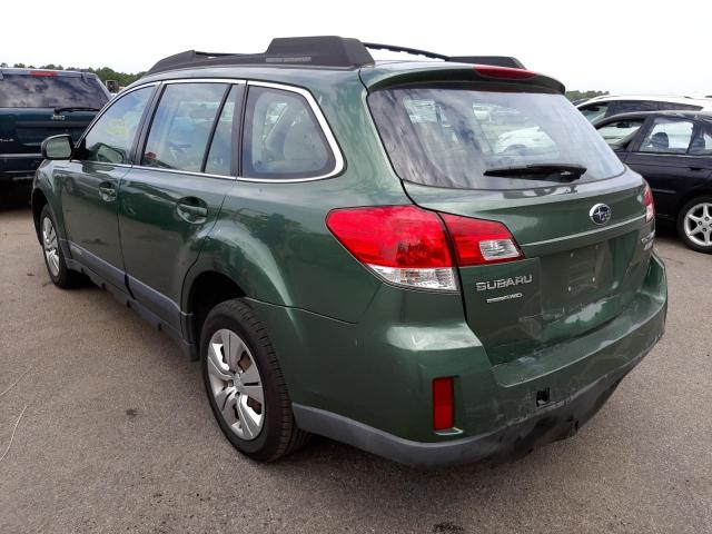 Photo 3 from auction – 2010 SUBARU OUTBACK 2. with VIN 4S4BRBAC6A3364860