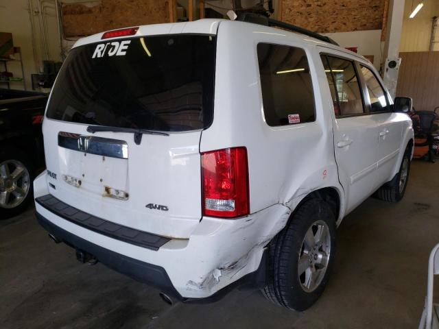 Photo 4 from auction – 2009 HONDA PILOT EX with VIN 5FNYF48409B008517