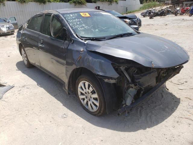 NISSAN SENTRA S 2017 with VIN 3N1AB7AP2HL702096 - Photo from auction