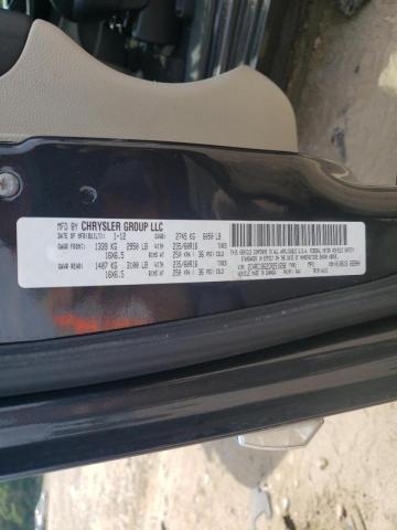Photo 10 from auction – 2012 CHRYSLER TOWN & COU with VIN 2C4RC1BG2CR251658