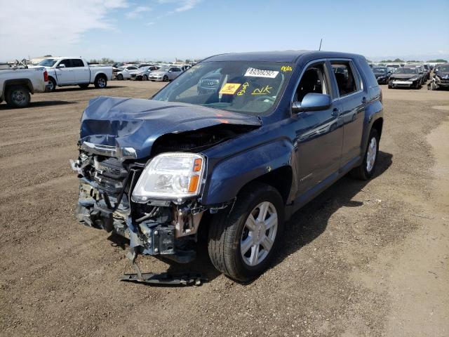 Photo 2 from auction – 2016 GMC TERRAIN SL with VIN 2GKALMEK2G6285478