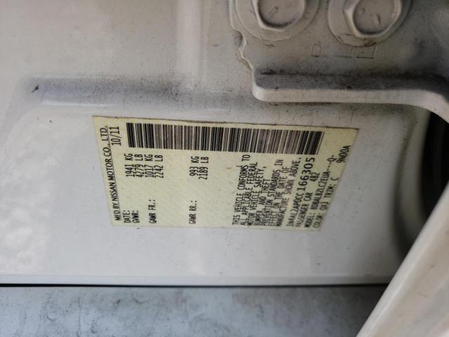 Photo 10 from auction – 2012 NISSAN ALTIMA BAS with VIN 1N4AL2AP0CC166305