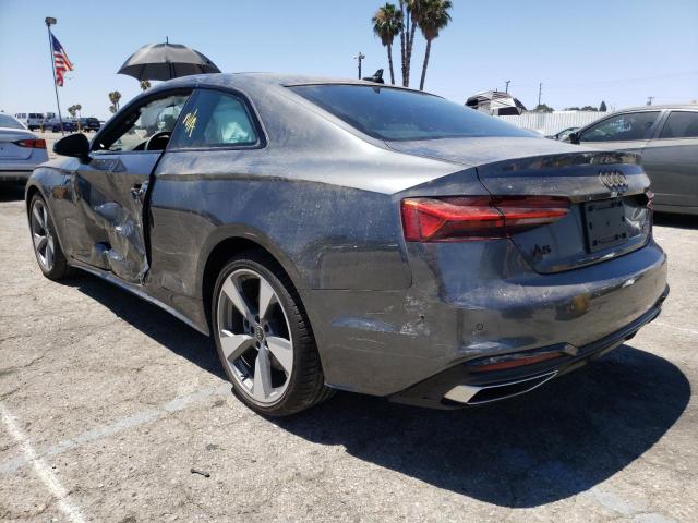 Фото 3 с аукциона – 2021 AUDI A5 PREMIUM с VIN WAUTAAF53MA055753