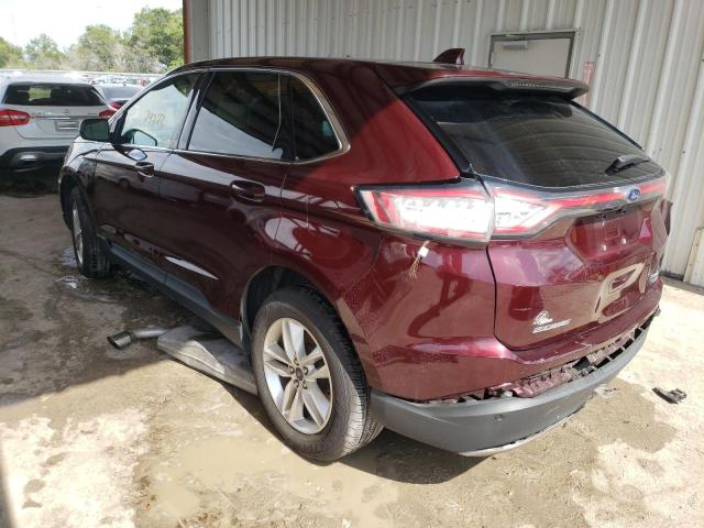 Photo 3 from auction – 2017 FORD EDGE SEL with VIN 2FMPK3J9XHBB34589