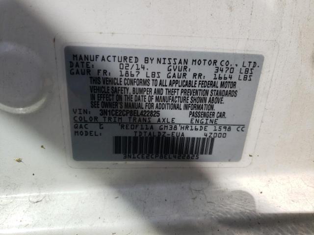 Photo 10 from auction – 2014 NISSAN VERSA NOTE with VIN 3N1CE2CP8EL422825